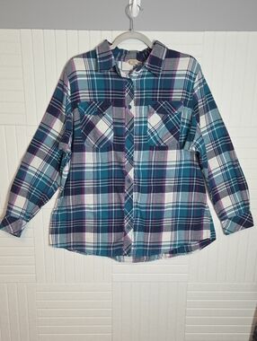 Duluth Trading Co. Flannel Shirt Size 1X